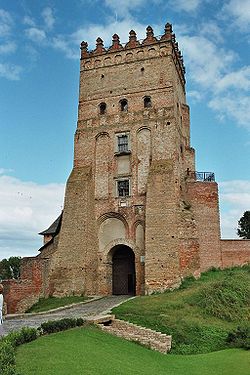 Lâu đài Lubart (Lutsk) là trụ sở của các thân vương Volhynia thời trung cổ.