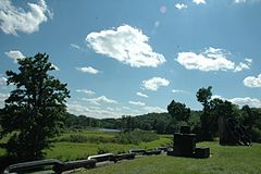 View of the area surrounding the Ringwood Manor