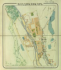 Mapo dil urbo dum la yari 1830a.