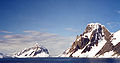 Naturbillede fra Antarktis.
