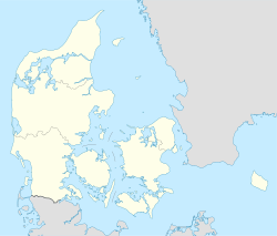 巴勒魯普在丹麦的位置