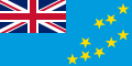 Bandiera di Tuvalu dall'indipendenza il 1º ottobre 1978 al 1º ottobre 1995