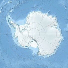 Еребус на карти Antarctica