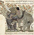 Kaksi aasiannorsua persialaisessa teoksessa, 1294–1299