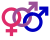 Символ бисексуальных мужчин