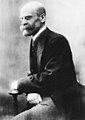 Émile Durkheim geboren op 15 april 1858