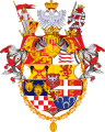 Большой герб Сербии при правлении Стефана Душана