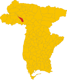 Localisation de Enemonzo