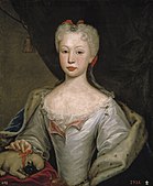 Maria Barbara of Braganza, Infanta of Portugal, by Domenico Duprà, 1725