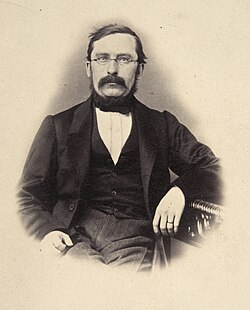 Agathon Meurmanin maaliskuussa 1865.