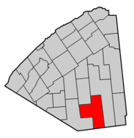 Map highlighting Clifton's location within St. Lawrence County.