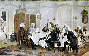 "Immanuel Kant and Guests" Emil Doerstling (1892/93)