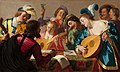 Image 1A group of Renaissance musicians in The Concert (1623) by Gerard van Honthorst (from Renaissance music)