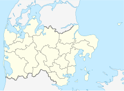 Aulum is located in Denmark Central Denmark Region