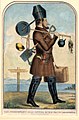 Image 20"Independent Gold Hunter on His Way to California", c. 1850 (from History of California)