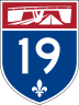 Autoroute 19 marker