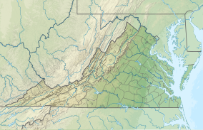 Map showing the location of Rough Mountain Wilderness