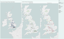 Location of closing House of Fraser stores