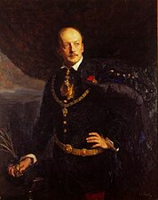 Léopold, comte Berchtold, ministre des affaires étrangères Austro-hongrois, 1906, localisation inconnue.