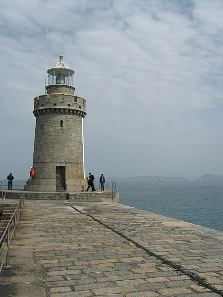  Castle Pier Lighthouse, St. Peter Port.