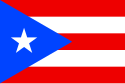 Flag of ပေါ်တိုရီကို (Puerto Rico သို့မဟုတ် Porto Rico)