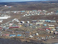 Vista aérea de Iqaluit