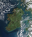 Image 29A true-color picture of Ireland, as seen from space, with the Atlantic Ocean to the west and the Irish Sea to the east. (from Portal:Earth sciences/Selected pictures)