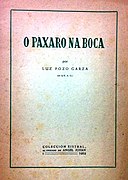 O paxaro na boca, Colección Xistral, ao coidado de Ángel Johán, 1952.