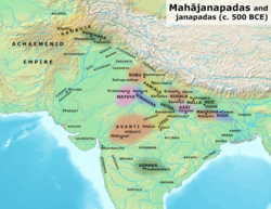 Surasena and other Mahajanapadas in the post-Vedic period.