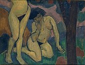 Deux nus dans un paysage, 1910, MNAM, Centre Georges Pompidou, Paris