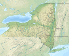 Cattaraugus Creek is located in New York