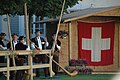 Sekelompok pemain Alphorn dalam festival dongeng rakyat di Lucerne (2008)