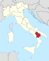 Basilicata: situs