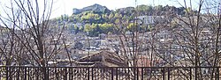 Cosenza eski şehir panoramasi