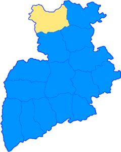 Суражский уезд на карте