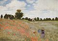Claude Monet: Blomstrende valmuer, 1873