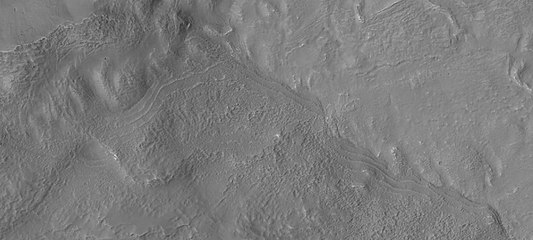 Enlargement of previous image of mantle layers. Four to five layers are visible. Picture taken under HiWish program.