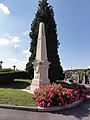 Monument aux morts 1870-1871 au cimetière civil de Hirson.