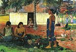 Paul Gauguin, Varför är du arg? (No te aha oe Riri), 1896.