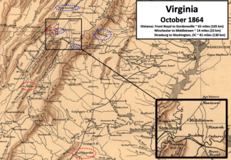 old map of Virginia