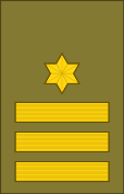 Ознака за рукав генерал-мајора КоВ ЈА (1943—1947)