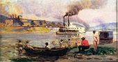 Steamboat on the Ohio