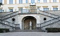 Cour d'honneur de la résidence d'été des archevêques de Lyon à Oullins