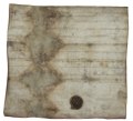 Diplôme de Charles de Provence qui confirme les privilèges de l'abbaye, 861, archives du Rhône