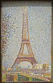 Eiffelova věž, 1889, 24,1×15,2 cm, San Francisco, The Fine Arts Museum of San Francisco