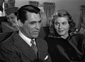 Cary Grant og Ingrid Bergman i Notorious! fra 1946.