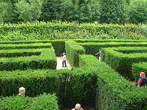 Labyrint i Schönbrunn.