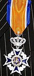 Den civila utmärkelsen för en riddare av Oranien-Nassauorden.