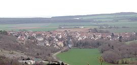 A general view of Messigny-et-Vantoux