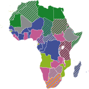 Офіційні мови країн Африки